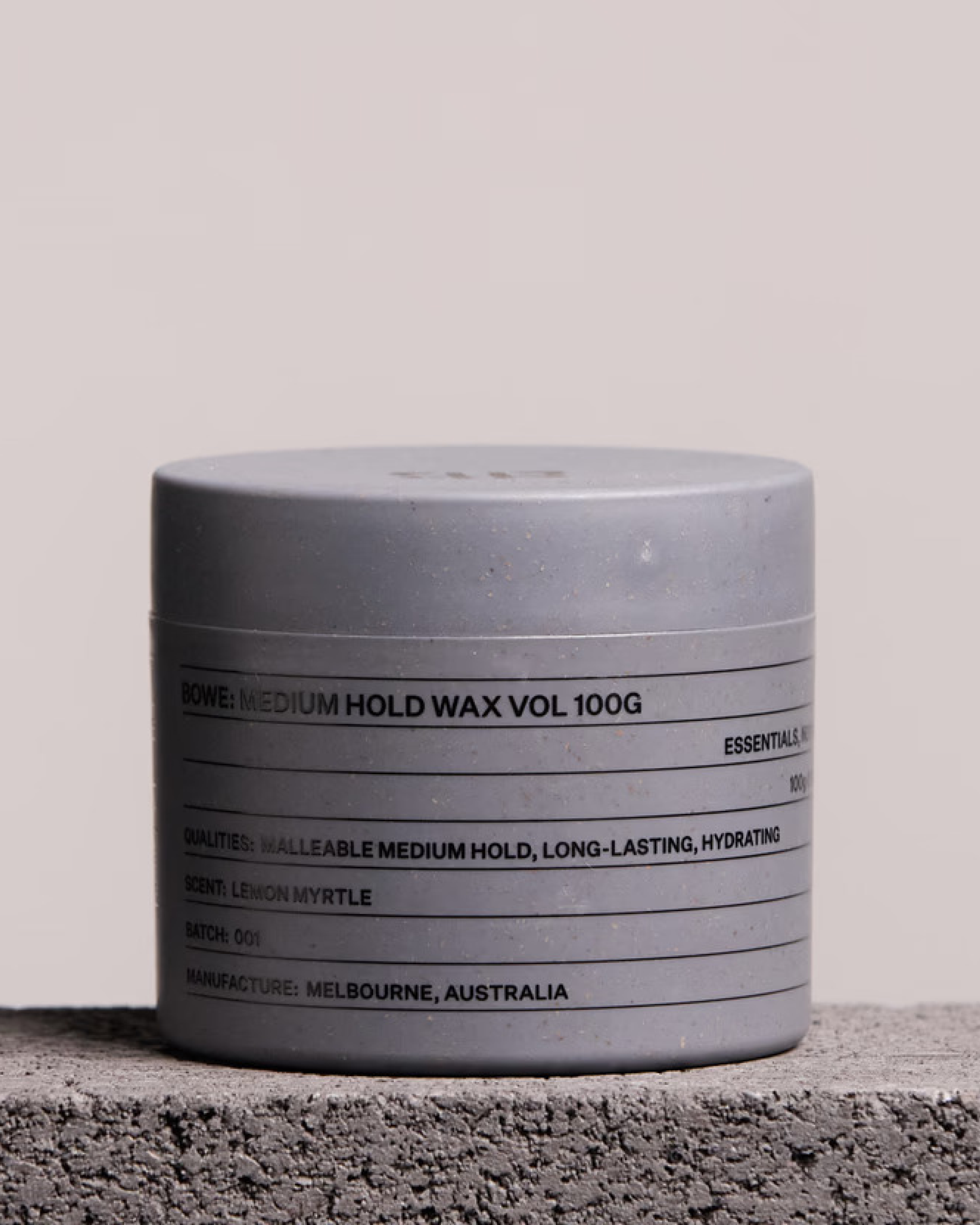 Bowe: Medium Hold Wax