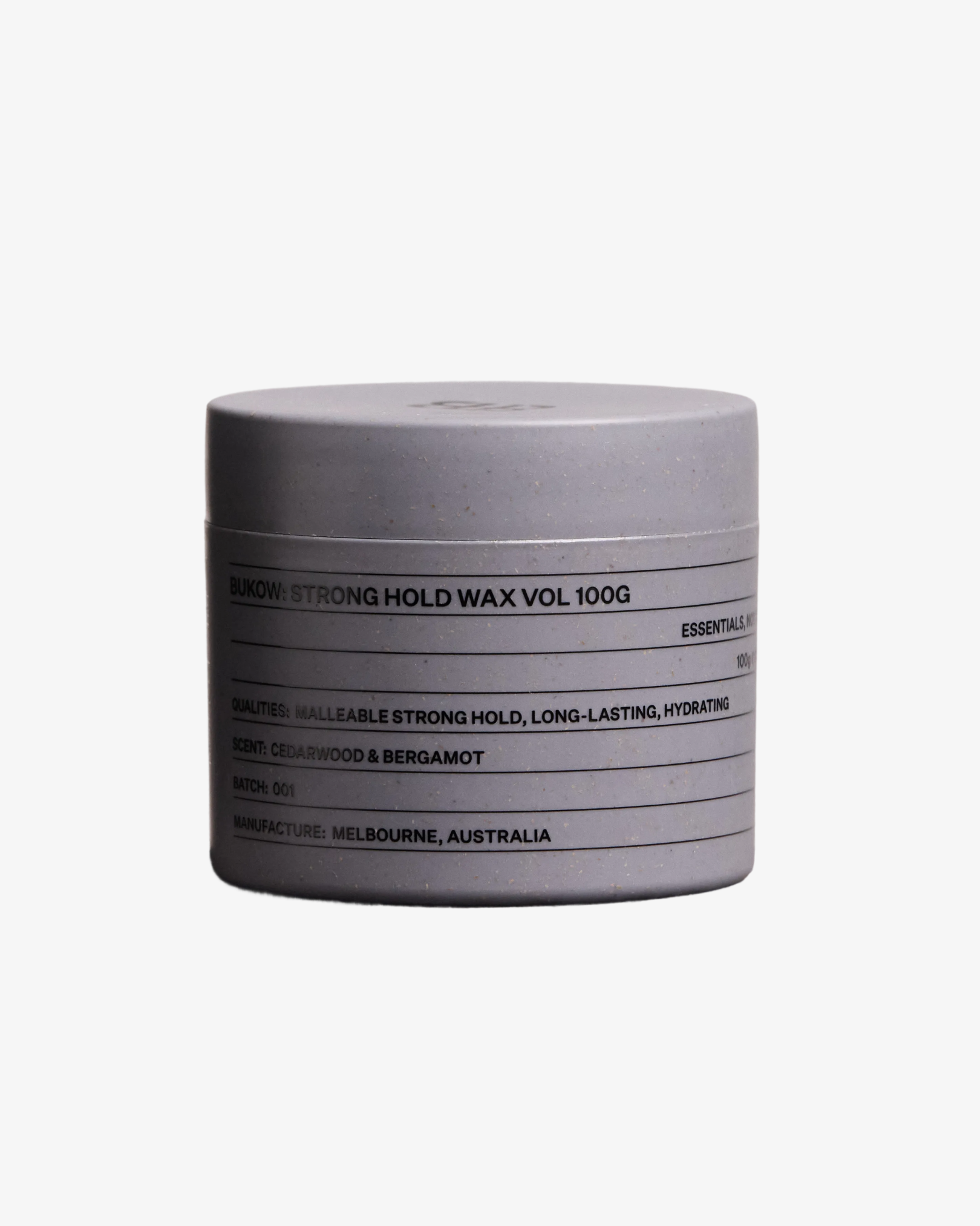 Bukow: Strong Hold Wax