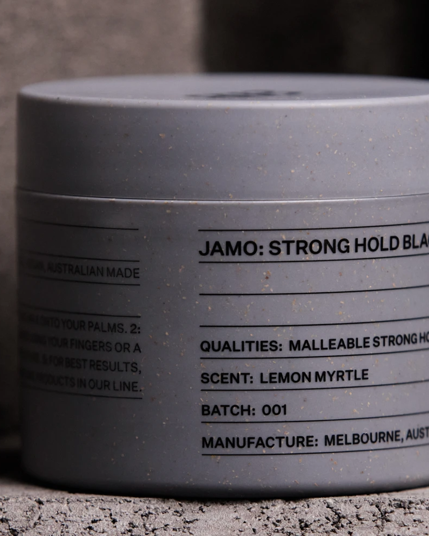 Jamo: Strong Hold Black Wax