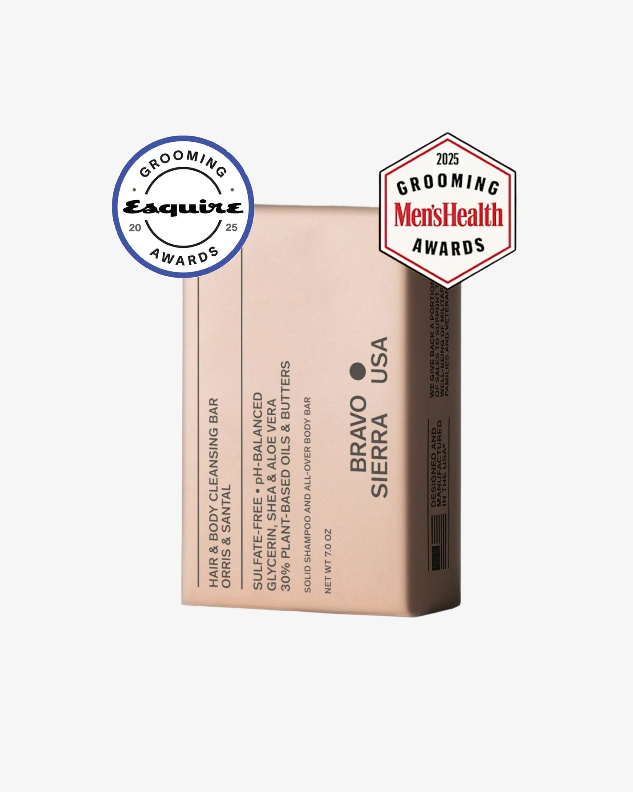 Orris and Santal Hair and Body Cleansing Bar