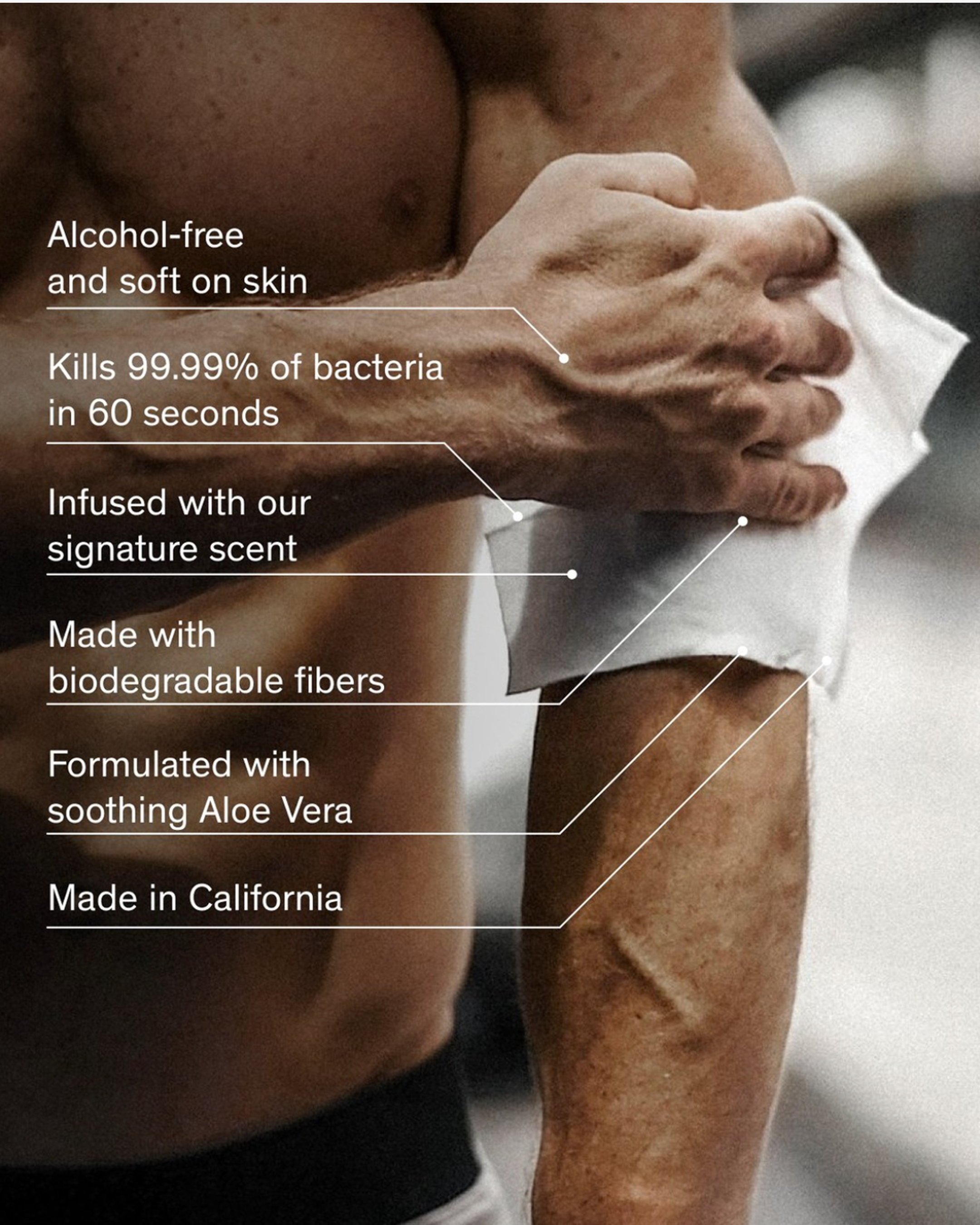 Antibacterial Body Wipes