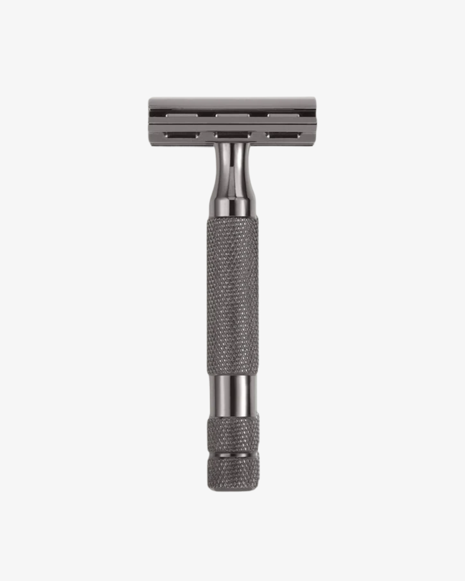 6C Safety Razor Gunmetal Chrome