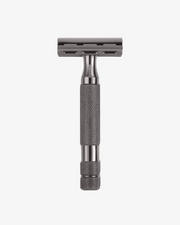 6C Safety Razor Gunmetal Chrome