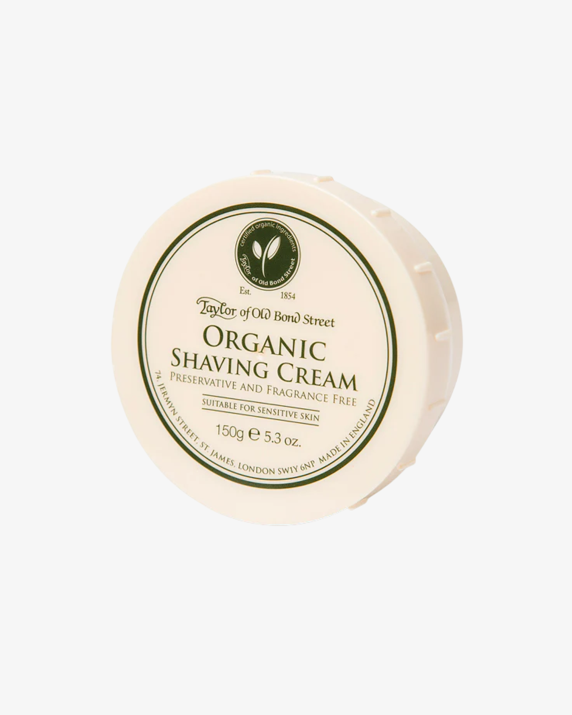Organic Shaving Cream