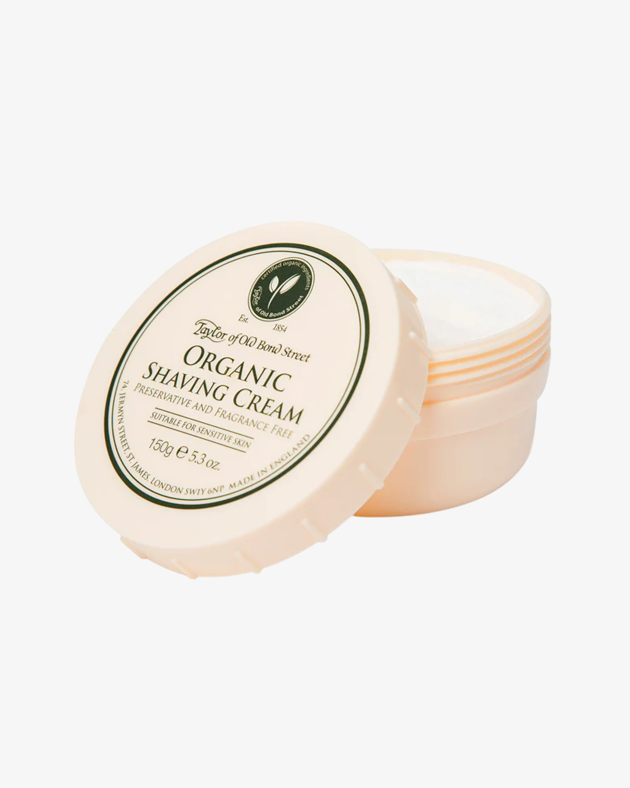 Organic Shaving Cream