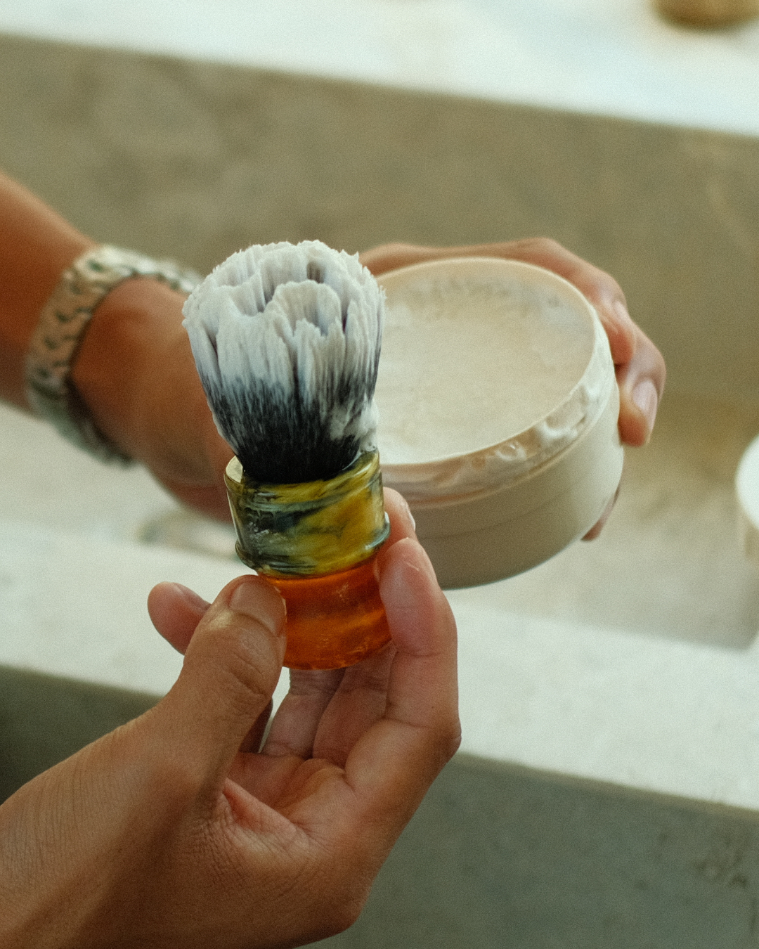 Sagrada Familia Synthetic Shaving Brush