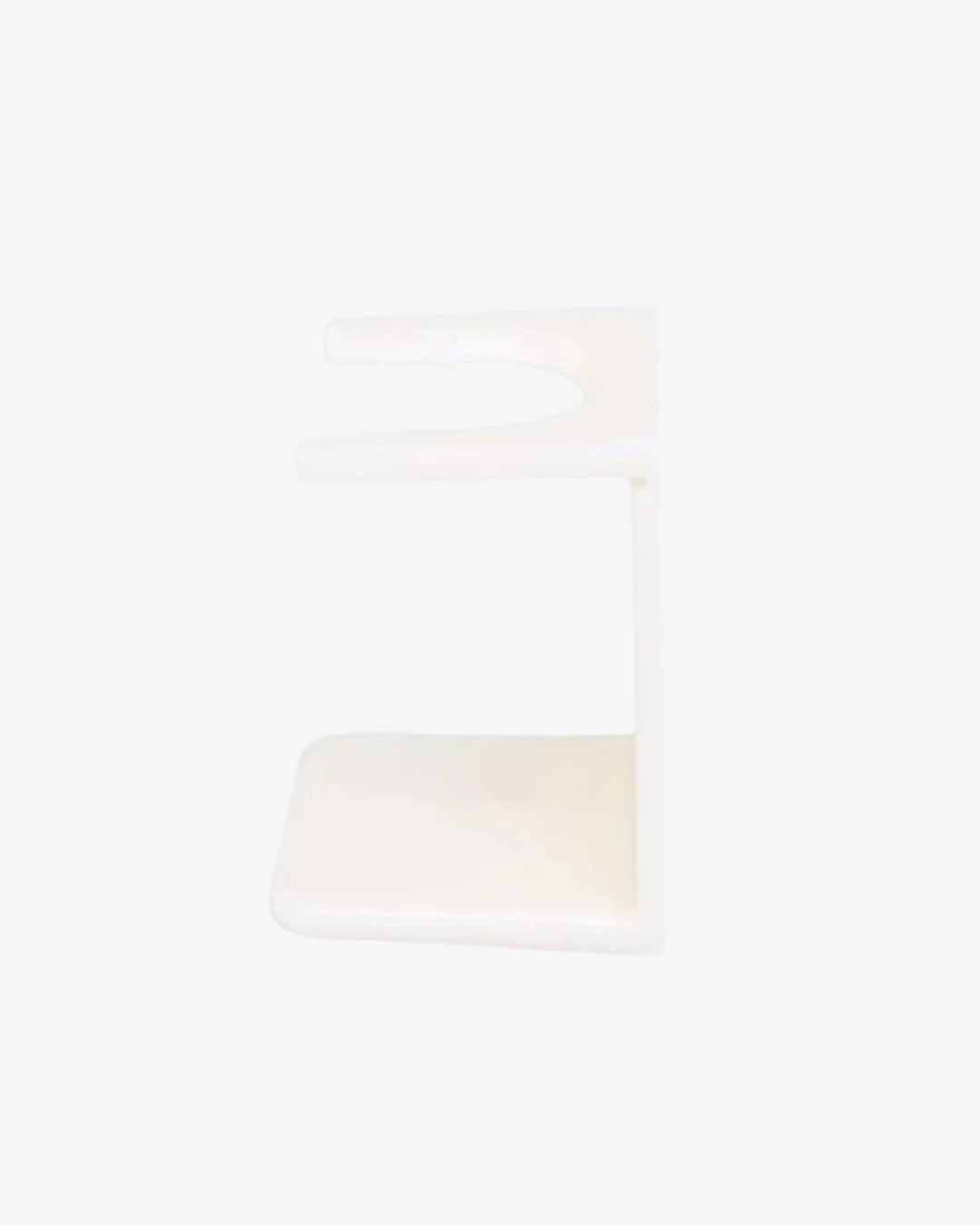 Shaving Brush Stand - White